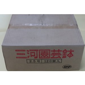 画像2: 素焼き鉢(深/2.5号/120入り)