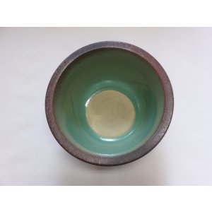 画像2: 窯肌ひねり水鉢11号