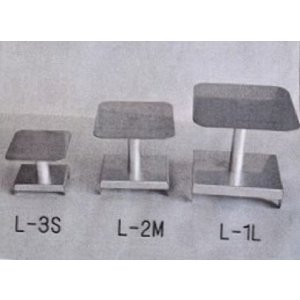 画像1: ステンレス製小品テーブル(四角形)