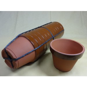画像1: 園芸鉢(深/4.5号/13入り)