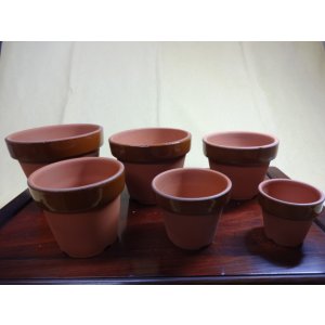 画像1: 園芸鉢 深(a）