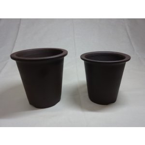 画像1: 並ラン鉢(ウ泥)5号/4.5号