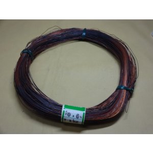 画像1: 軟銅線・1kg巻/0.6mm