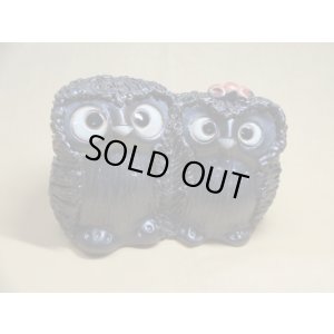 画像1: ペアふくろう(黒)