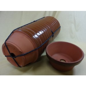 画像1: 園芸鉢(浅/7号/15入)