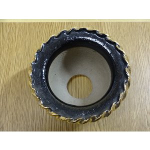 画像2: フチ金富貴蘭鉢 4号