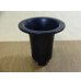 画像1: オモト用プラスチックポット40(黒) (1)