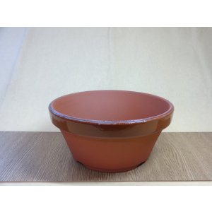 画像1: 園芸鉢/浅/8号