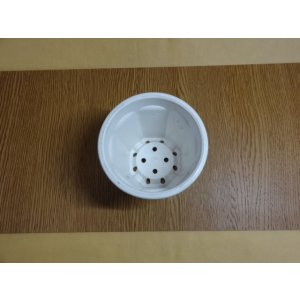 画像2: MKポット 3.5号(白)