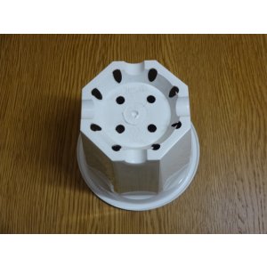画像3: MKポット 3.5号(白)