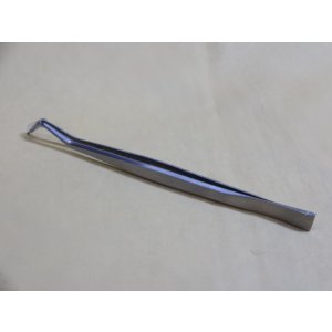 画像1: ステン製ツル首ピンセット