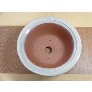 画像2: 7号 クリーム丸陣笠中深
