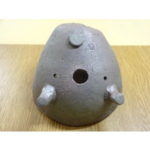 画像4: かご鉢/4号/焼〆
