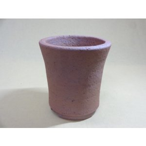画像1: 伝市鉢 モミ入り シャジン鉢4.5号