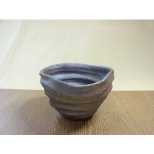 画像3: 松下凡才 焼〆手捻り鉢 5号(e)
