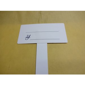 画像2: T型プライスカード(大)