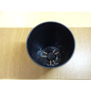 画像3: セラアート長鉢4.5寸(黒)