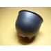 画像1: 伝市鉢 コウロ型艶消し黒3.5号 (1)