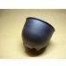 画像1: 伝市鉢 コウロ型黒化粧3.5号 (1)