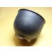 画像2: 伝市鉢 コウロ型艶消し黒4号 (2)