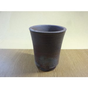 画像1: 伝市鉢 のぼり窯シャジン鉢4号(1)