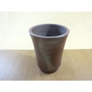 画像2: 伝市鉢 のぼり窯シャジン鉢4号(13)