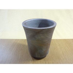 画像2: 伝市鉢 のぼり窯シャジン鉢4号(10)