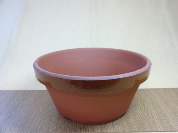 画像1: 園芸鉢/浅/9号 (1)