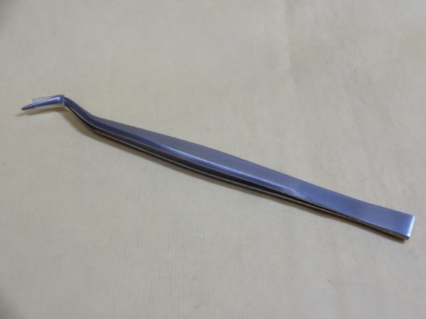 画像2: ステン製ツル首ピンセット (2)