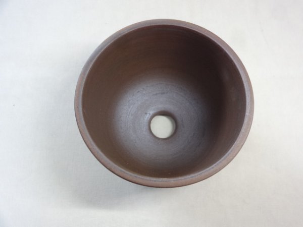 画像4: 伝市鉢 のぼり窯コウロ型5号(4) (4)