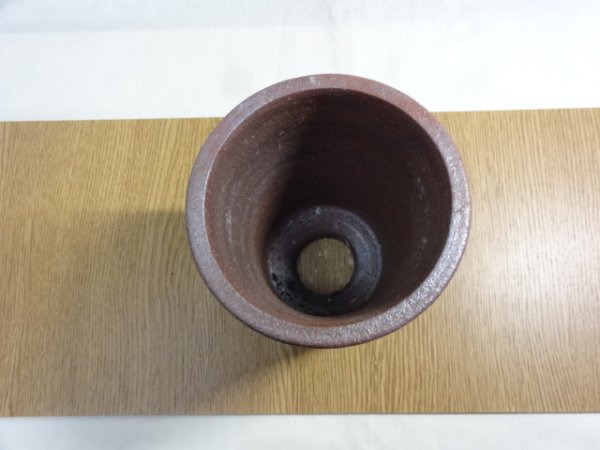 画像4: 伝市鉢 のぼり窯シャジン鉢4号(19) (4)